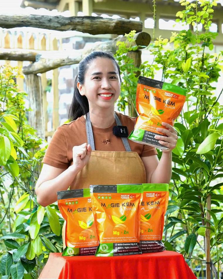 Combo 4 túi phân bón trung vi lượng Magie Kẽm Thổ Nhĩ Kỳ 1kg